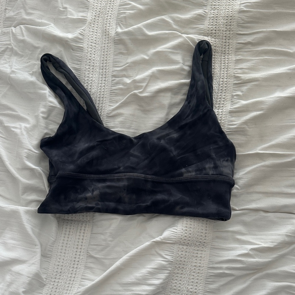 lululemon athletica Black Scoop Sports Bra